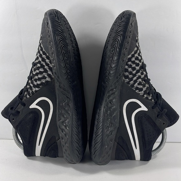 Nike KD Trey 5 VIII "Smoke Grey Black" Size 3.5Y - Picture 5 of 8